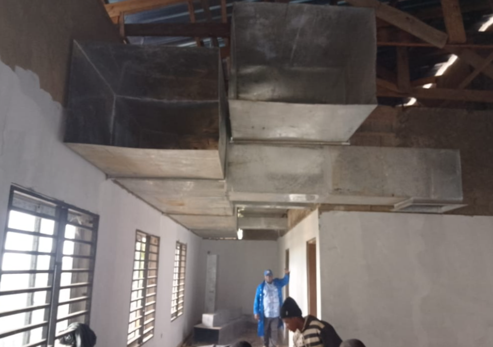 September 2026 - Ductwork installation commences